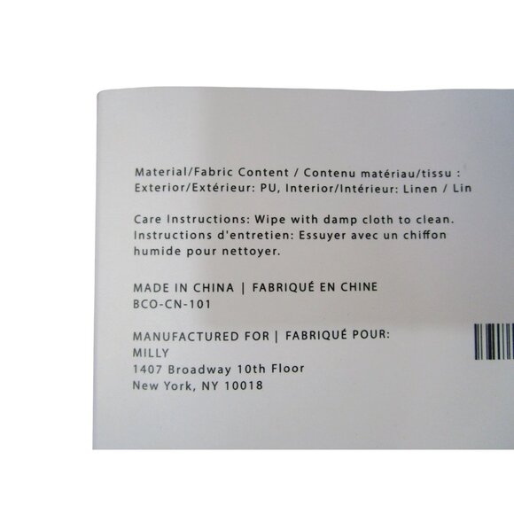 Milly Traveling Jewelry Case Blue White Zebra Print Zipper Closure Compact Size - Picture 4 of 8